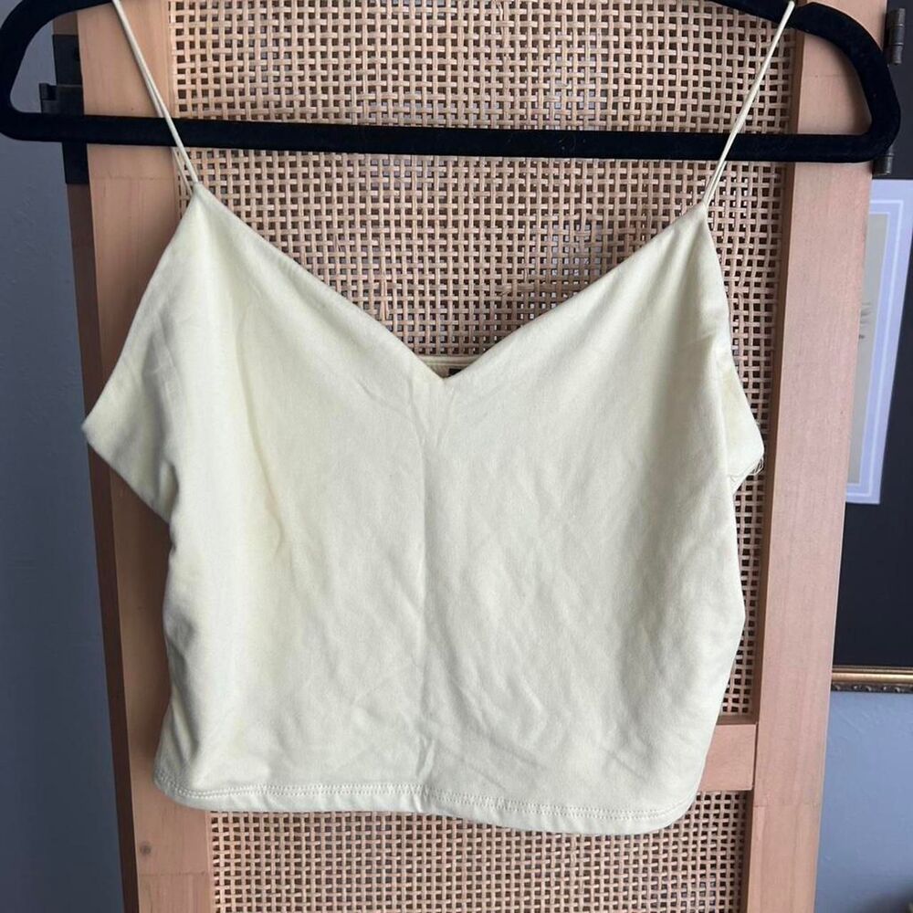 Windsor Women's Yellow and Cream Vest